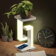 Creative Smartphone Wireless Charging Suspension Table Lamp Balance Lamp Floating For Home Bedroom - uniqe store 