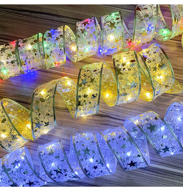 LED Christmas Silk Light Christmas Tree Holiday Decorative Light String - uniqe store 
